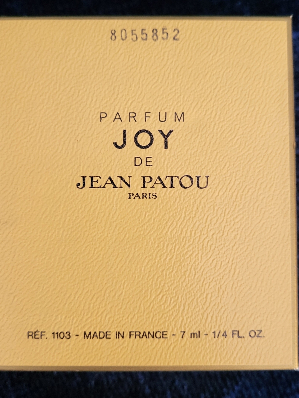 Jean Patou Joy Parfum Rare Vintage Discontinued!